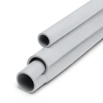 مواسير UPVC جدول 40 مقاس 1 إنش سمك 3.38 مم لون رمادي فاتح