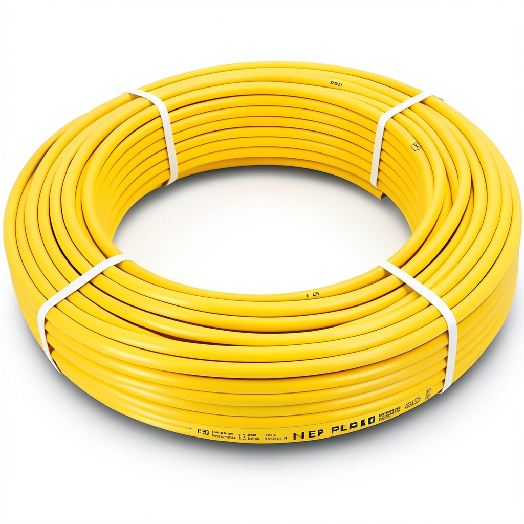 HDPE Pipes PE 80 Pressure 3.2 Bar Outside Diameter 63 mm Thickness 1.8 mm Yellow | NEPROPLAST
