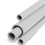 مواسير UPVC جدول 40 مقاس ¼ 1 إنش سمك 3.56 مم لون رمادي فاتح