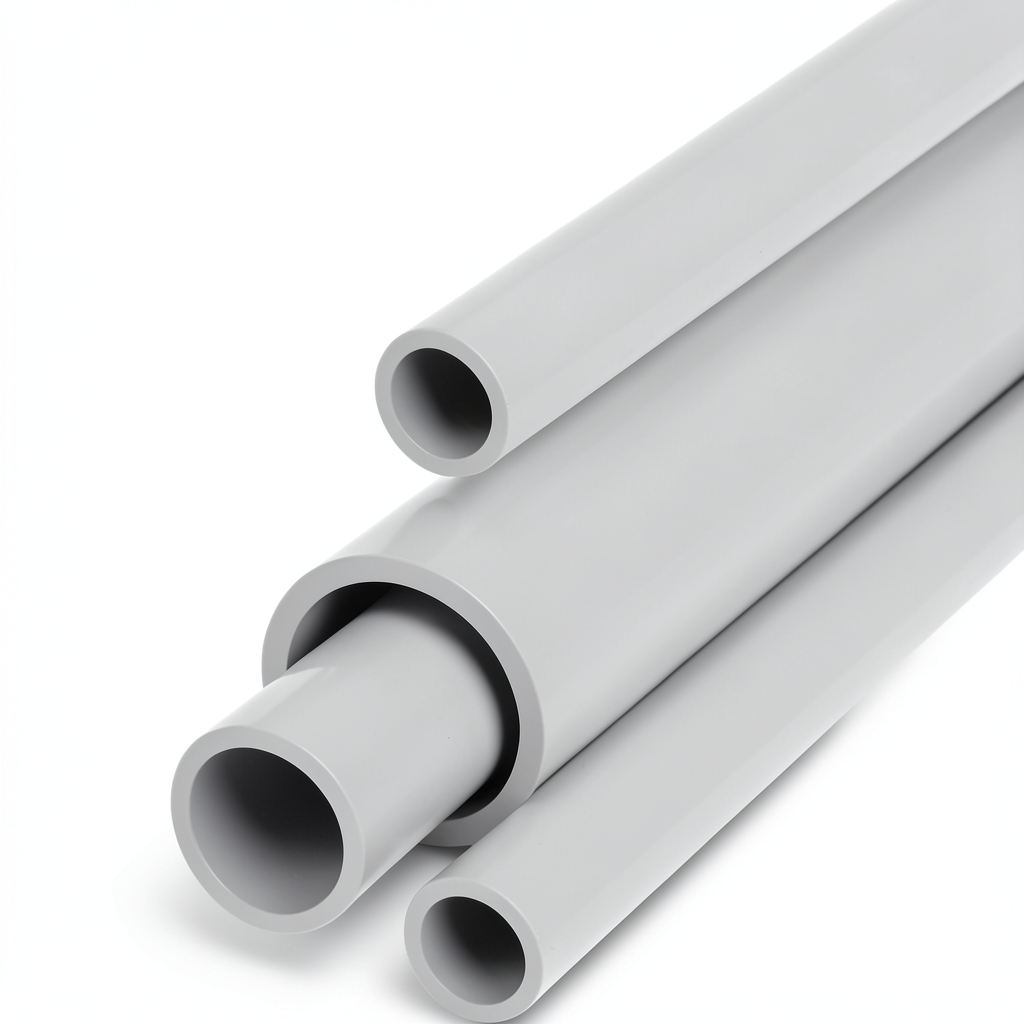 UPVC Pipes Schedule 40 Size 1 ¼ Inch Thickness 3.56 mm Light Gray
