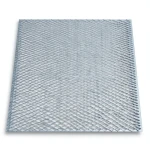 Galvanised Steel Expanded Metal Mesh Bahri Thickness 1.5 mm Width 2.44 m Length 3 m