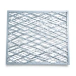 Galvanised Steel Expanded Metal Mesh Bahri Thickness 1.7 mm Width 2.44 meter Length 2 meter
