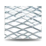 Galvanised Steel Expanded Metal Mesh Bahri Thickness 2.3 mm Width 2.44 m Length 1 m