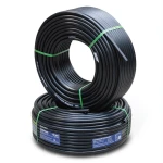 أنابيب HDPE PE 80 ضغط 10 بار قطر 50 مم سمك 3.7 مم لون أسود | نيبروبلاست