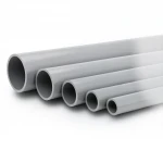 مواسير UPVC الجودة ضغط 2 بار  قطر خارجي 125 مم سمك 1.8 مم لون رمادي