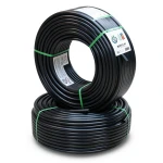 أنابيب HDPE نيبروبلاست PE 80 ضغط 10 بار قطر خارجي 75 مم سمك 5.6 مم لون اسود | نيبروبلاست