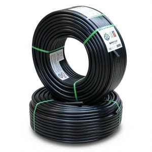 أنابيب HDPE نيبروبلاست PE 80 ضغط 10 بار قطر خارجي 75 مم سمك 5.6 مم لون اسود | نيبروبلاست