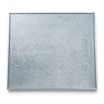 Galvanised Steel Expanded Metal Mesh Bahri 1.2 mm Thickness 2 m Length 2.44 m Width