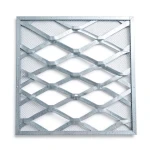 Galvanised Steel Expanded Metal Mesh Bahri Thickness 2.3 mm Width 2.44 m Length 3 m