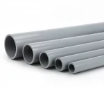مواسير UPVC الجودة ضغط 2 بار  مقاس 160 مم سمك 1.8 مم لون رمادي
