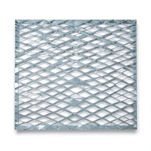 Galvanised Steel Expanded Metal Mesh Bahri Thickness 2.7 mm Width 2.44 m Length 2 m