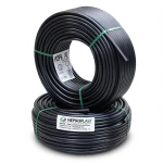 أنابيب HDPE PE 80 ضغط 10 بار قطر خارجي 90 مم سمك 6.7 مم لون أسود | نيبروبلاست