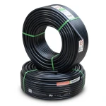 أنابيب HDPE PE 80 ضغط 10 بار قطر خارجي 110 مم سمك 8.1 مم لون أسود | نيبروبلاست