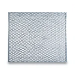 Galvanised Steel Expanded Metal Mesh Bahri Thickness 2.7 mm Width 2.44 m Length 3 m