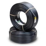 أنابيب HDPE PE 80 ضغط 10 بار قطر 125 مم سمك 9.2 مم لون أسود | نيبروبلاست