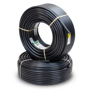 أنابيب HDPE PE 80 ضغط 10 بار قطر 125 مم سمك 9.2 مم لون أسود | نيبروبلاست