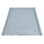 Galvanised Steel Expanded Metal Mesh Bahri Thickness 1.4 mm Width 2.44 m Length 3 m