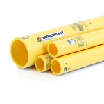 مواسير HDPE PE 80 ضغط 3.2 بار قطر خارجي 180 مم سمك 4.4 مم لون أصفر | نيبروبلاست