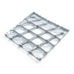 Galvanised Steel Expanded Metal Mesh Bahri Thickness 1.5 mm Width 2.44 m Length 3 m
