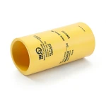 مواسير HDPE PE 80 ضغط 3.2 بار قطر خارجي 225 مم سمك 5.5 مم لون أصفر | نيبروبلاست