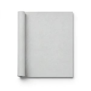 Italian Plain Wall Covering 10m x 1.06m Pale Gray, Model 5938