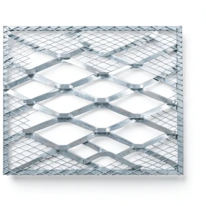 Galvanised Steel Expanded Metal Mesh Bahri 1.8 mm Thickness 2.44 m Width 3 m Length