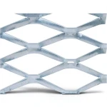 Galvanised Steel Expanded Metal Mesh Bahri Thickness 2 mm Width 2.44 m Length 3 m