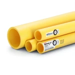 مواسير HDPE PE 80 ضغط 4 بار قطر خارجي 630 مم سمك 19.3 مم لون أصفر | نيبروبلاست