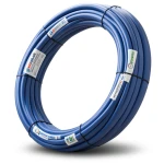 أنابيب HDPE PE 80 ضغط 10 بار قطر خارجي 125 مم سمك 9.2 مم لون أزرق | نيبروبلاست