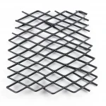 Hot Rolled (Black) Steel Expanded Metal Mesh  Khaleeji Thickness 1.5 mm Width 2.44  meter Length 2 meter | Bait Al Tatawor Company