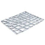 Galvanised Steel Expanded Metal Mesh Bahri Thickness 2.7 mm Width 2.44 m Length 2 m