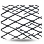 Hot Rolled (Black) Steel Expanded Metal Mesh  Khaleeji Thickness 1.5 mm Width 2.44  meter Length 3 meter | Bait Al Tatawor Company