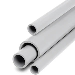 UPVC Pipes Schedule 80 Size 1 ¼ Inch Thickness 4.85 mm Light Gray