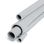 أنابيب UPVC جدول 80 مقاس ½ 1 إنش سمك 5.08 مم لون رمادي فاتح