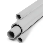 مواسير UPVC جدول 80 مقاس 2 إنش سمك 5.54 مم لون رمادي فاتح