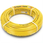أنابيب HDPE نيبروبلاست PE 80 ضغط 3.2 بار قطر خارجي 75 مم سمك 1.9 مم لون أصفر | نيبروبلاست