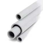 مواسير UPVC جدول 80 مقاس ½ 2 إنش سمك 7.01 مم لون رمادي فاتح