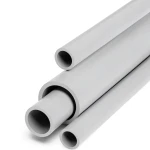 مواسير UPVC جدول 80 مقاس 4 إنش سمك 8.56 مم لون رمادي فاتح