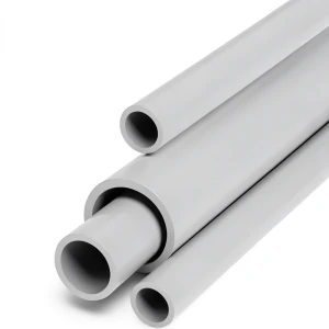 مواسير UPVC جدول 80 مقاس 4 إنش سمك 8.56 مم لون رمادي فاتح