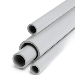 UPVC Pipes Schedule 80 Size 8 Inch Thickness 12.7 mm Light Gray