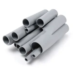 مواسير UPVC ضغط 10 بار قطر خارجي 40 مم سمك 1.9 مم لون رمادي