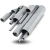 UPVC Pipes Nominal Pressure 10 Bar Outside Diameter 50 mm Thickness 2.4 mm Gray - Image 1