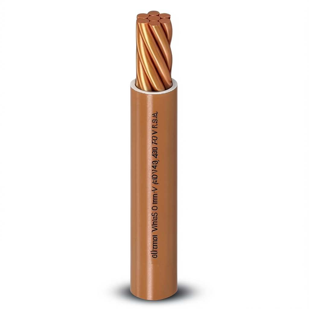 Stranded Wire 450/750V Copper Conductor PVC Insulation 10mm 100 Yards | Al Fanar
