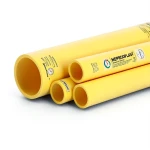 مواسير HDPE PE 80 ضغط 3.2 بار قطر خارجي 180 مم سمك 4.4 مم لون أصفر | نيبروبلاست