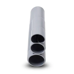 UPVC Pipes Nominal Pressure 10 Bar Outside Diameter 140 mm Thickness 6.7 mm Gray