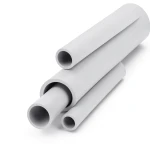 أنابيب UPVC جدول 80 مقاس ½ 1 إنش سمك 5.08 مم لون رمادي فاتح