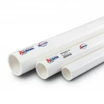 UPVC Pipes water installations ALWatania Company Schedule 40  Size 8 inch Thickness 8.2 mm Weight 8.11 kg/m  White 