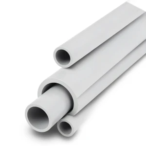 UPVC Pipes Schedule 80 Size 2 Inch Thickness 5.54 mm Light Gray
