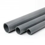 UPVC Pipes Brand ALWatania Schedule 80  Size 1 inch Thickness 4.6 mm Weight 60.0 kg/m   Gray 