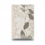 Italian Leaf patterned wallpaper, size 10 m x 1.06 m, beige color, model 5427 